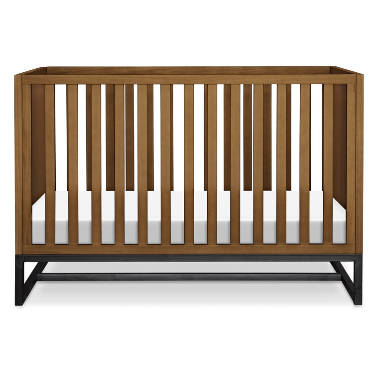 Walnut shop color crib